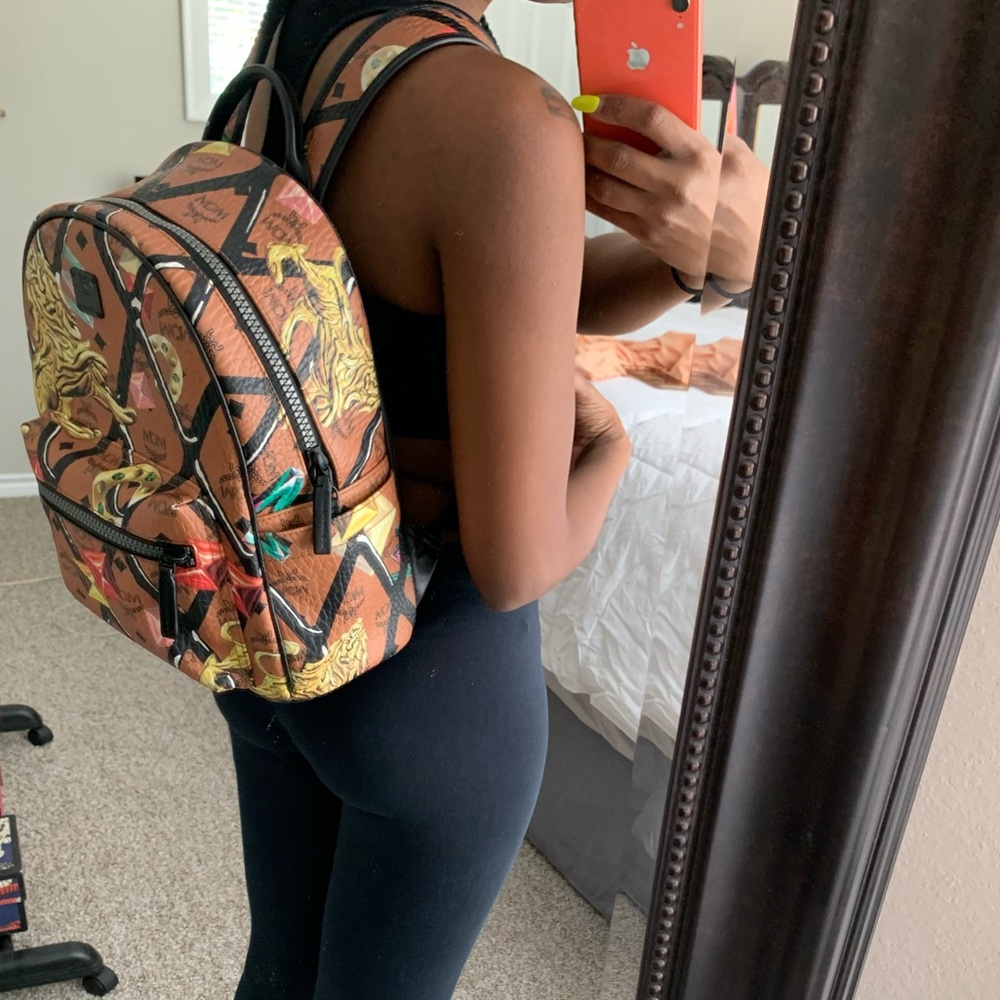 Authentic MCM mini backpack - Picture 8 of 8